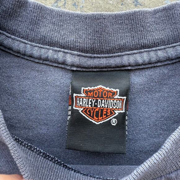 Vintage 90’s Faded Harley Davidson Canada Tee L - Picture 5 of 8